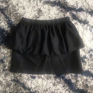 Zara skirt size L, black, NEW WITH TAGS